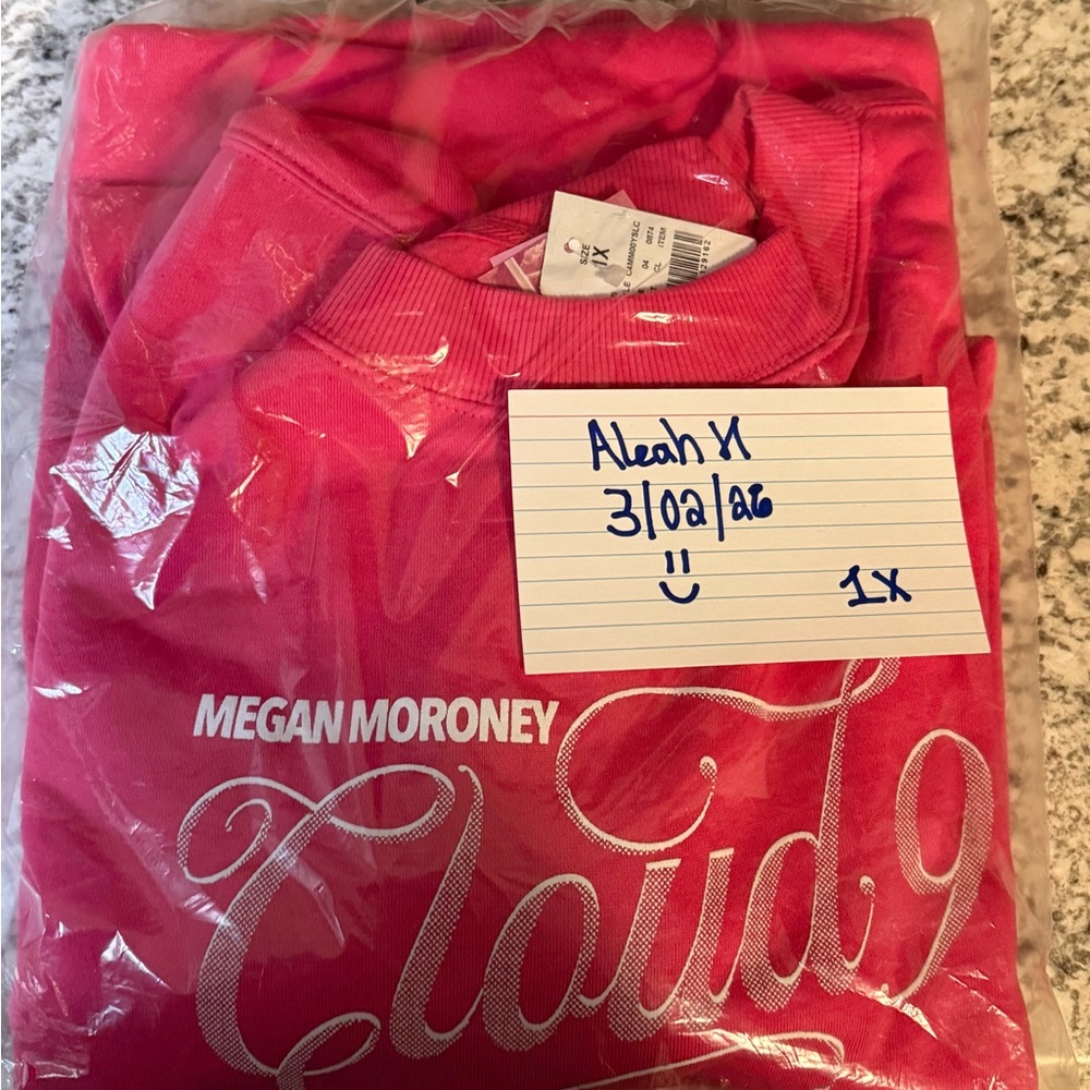 Pink Target Exclusive Megan Moroney Cloud 9 Sweatshirt